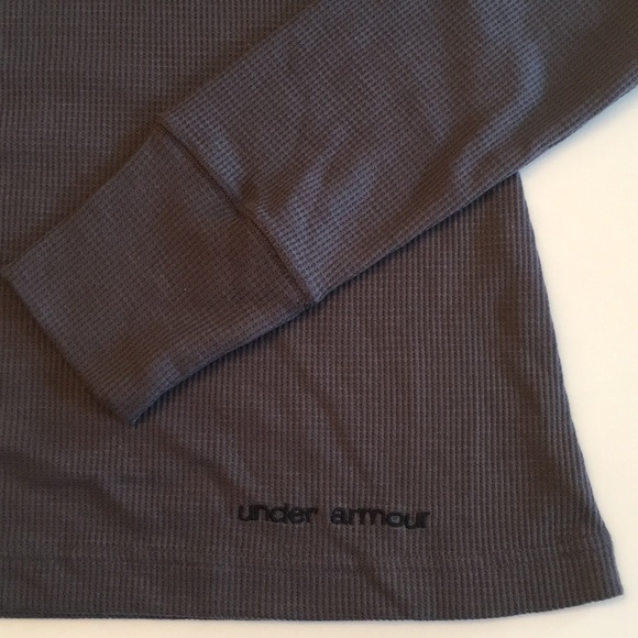 Under Armour UA Women’s Longsleeve Waffle Shirt - Picture 7 of 8